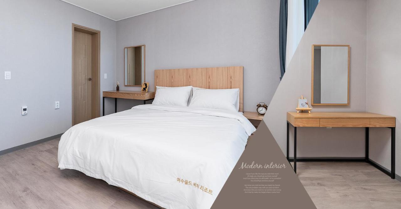 Gold Beach Resort Yeosu Esterno foto